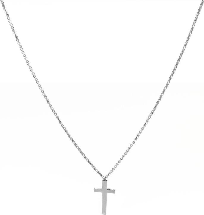 Amen Pray & Love Cross Halskette (925er Silber, 40 - 44 cm)