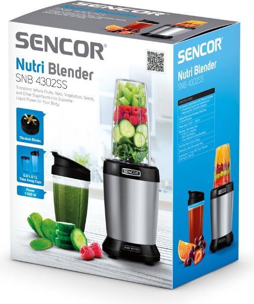 Actual product image Sencor Mixer do smoothie SNB 4302SS (1000 W)