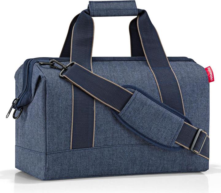 Herringbone Dark Blue