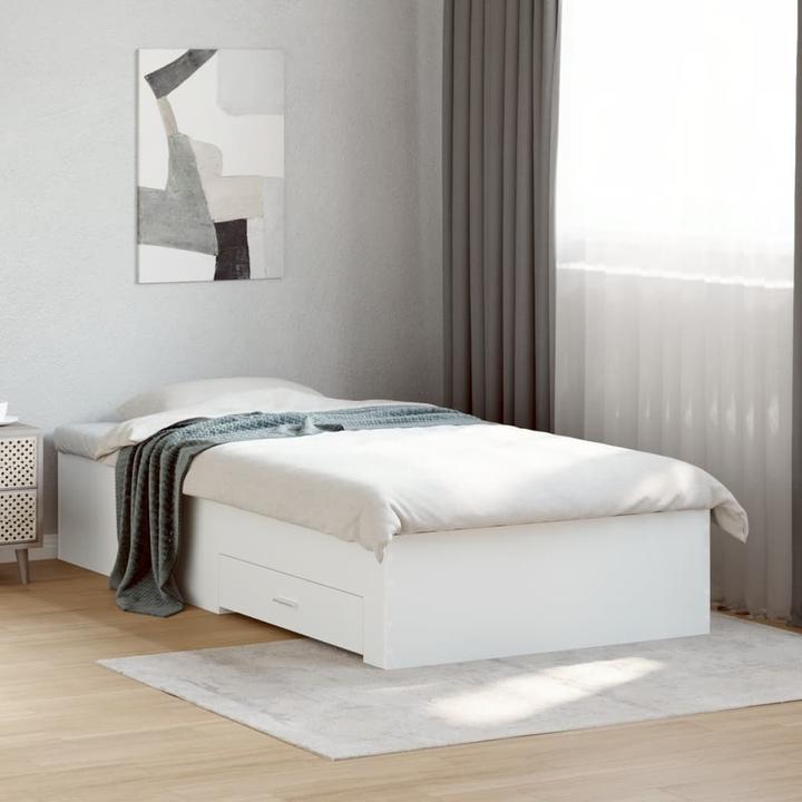 Image du produit VidaXL Cadre de lit avec tiroirs (75 x 190 cm)