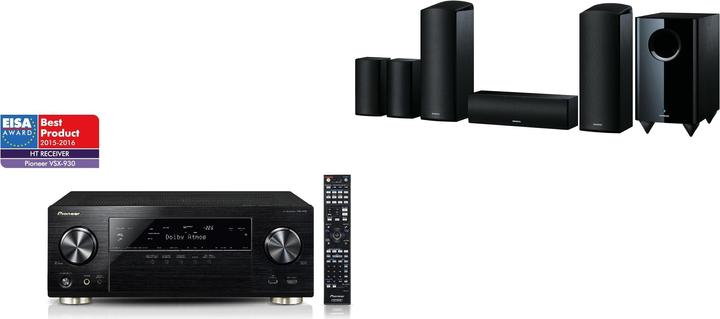 Produktbild Pioneer VSX-930 + Onkyo SKS-HT588