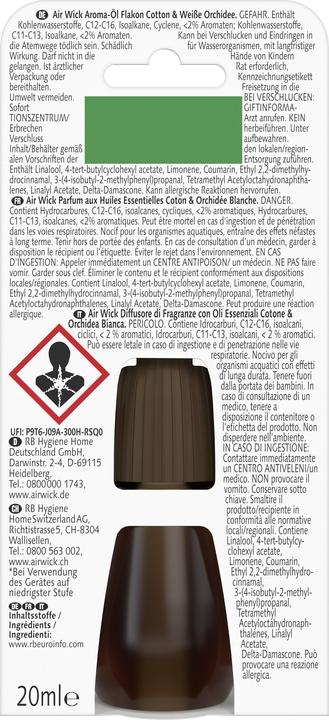 Image du produit Air Wick Cotton & Weisse Orichdee