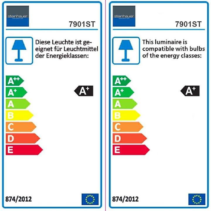 Energie-Label Steinhauer Natasja (480 lm, GU10)