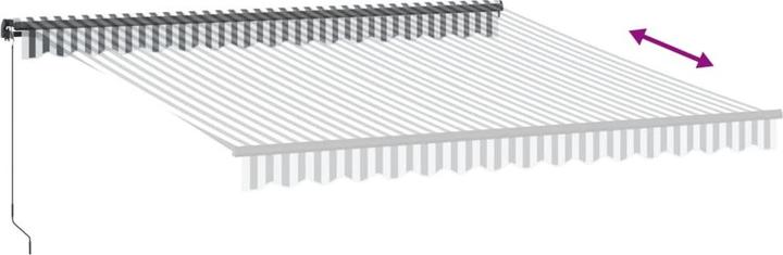 Produktbild vidaXL Einziehbare Markise (3.50 m)