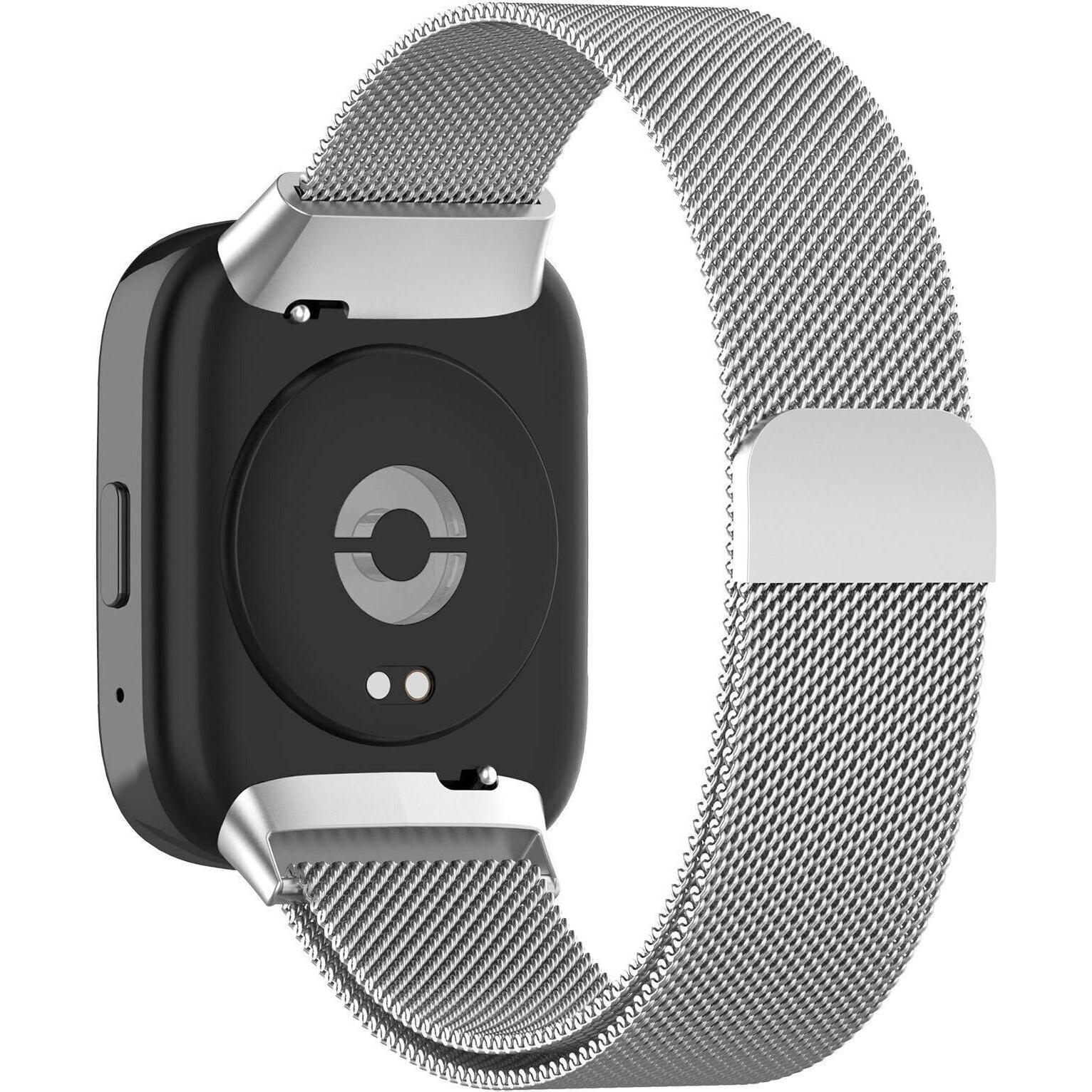 Thumbnail - Strap-it Milanaise Armband, Uhrenarmband, Silber