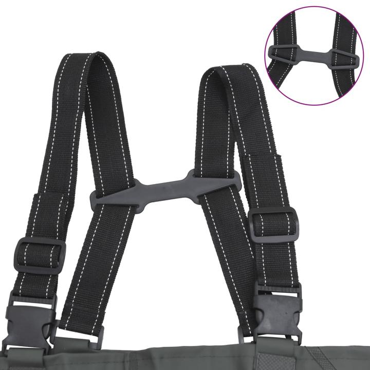 Produktbild vidaXL Wathose mit Stiefeln und Gürtel (38)