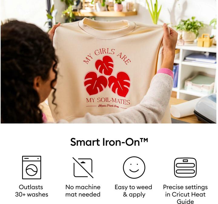 Image du produit Cricut Smart Iron-On Joy Xtra 241x61cm Gold (P)