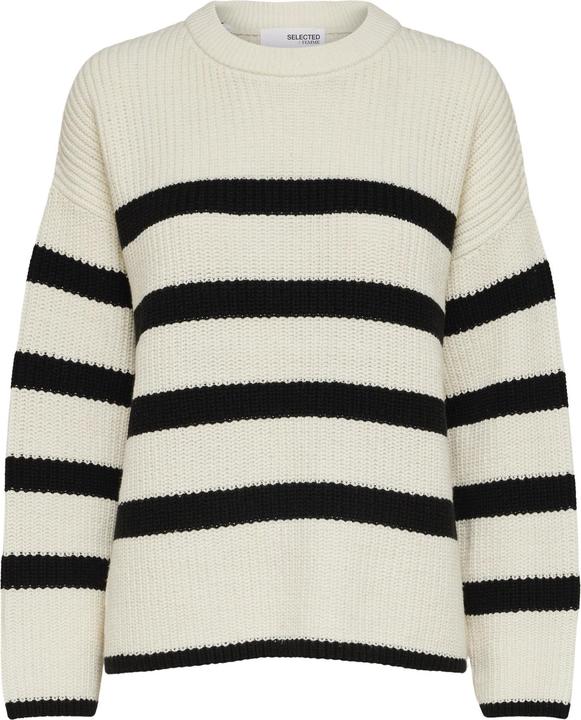 Image du produit Selected Femme Pull en maille rayée (XXL)
