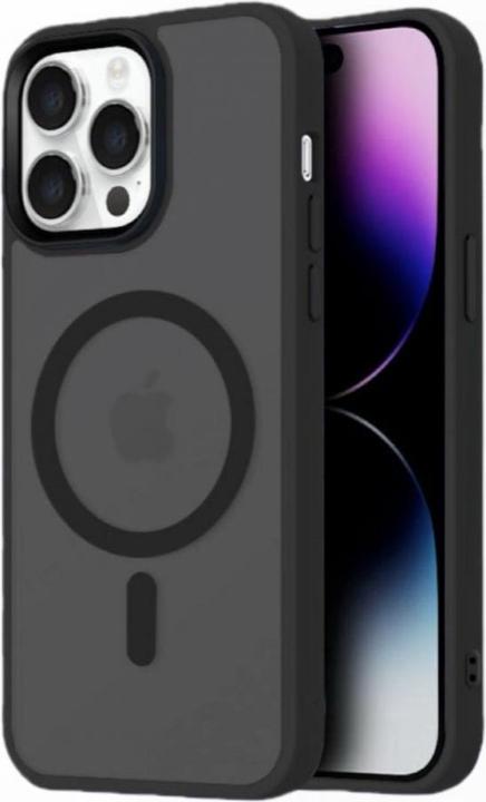 Immagine prodotto Hurtel Custodia MagSafe per iPhone 16 Pro - nero (Apple iPhone 16 Pro)