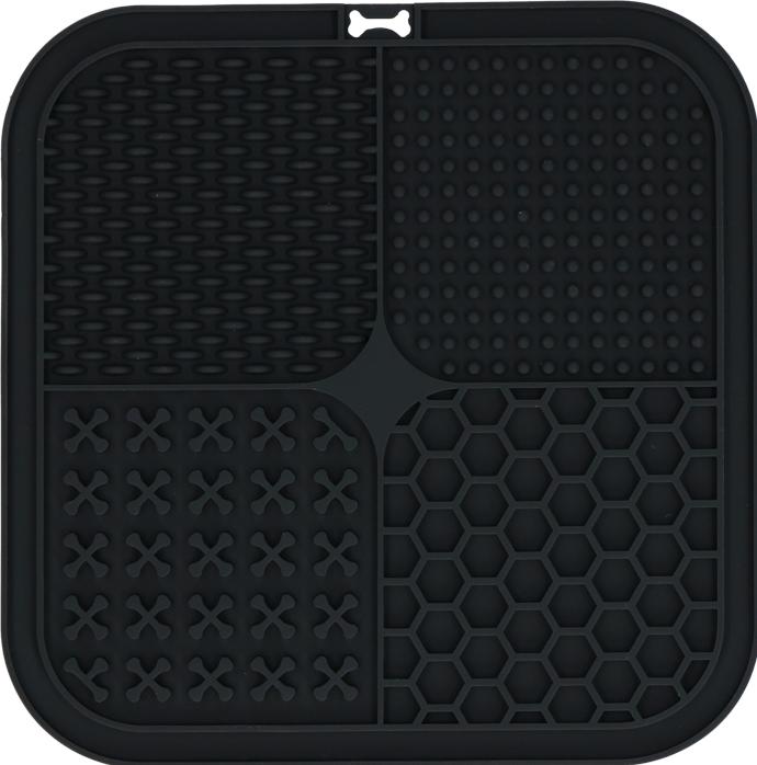 Actual product image Eat Slow Live Longer Lick Mat Quad Grey