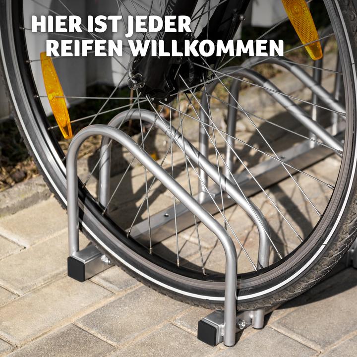 Actual product image tectake Bicycle stand