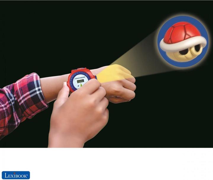 Image du produit Lexibook Horloge de projection numérique au design Mario Kart avec 20 images à projeter
