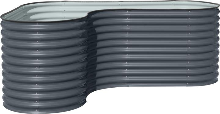 Westmann Metal Grow Faster L-shaped Raised Bed