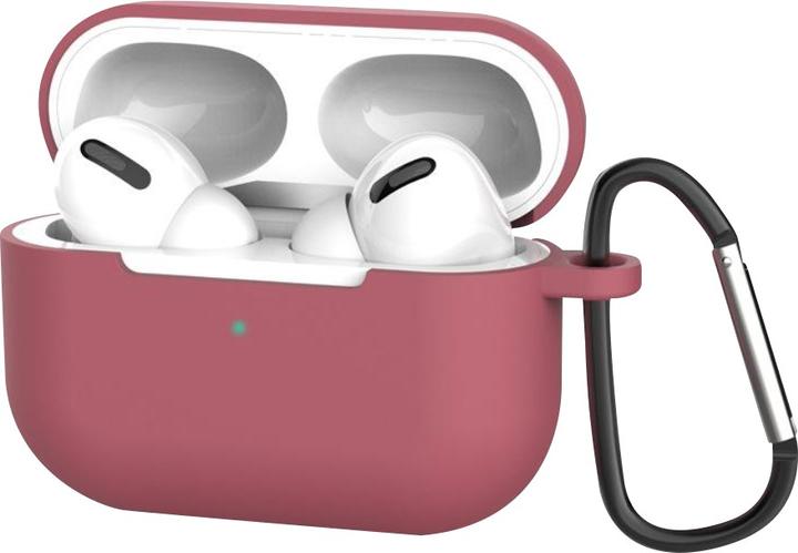 Actual product image PhoneLook Pro Silicone Sleeve with Carabiner Bordeaux (Headphone sleeve)