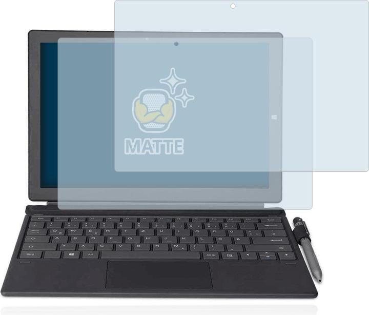 Produktbild BROTECT Entspiegelungs-Schutzfolie Displayschutz Matt (2 Stück, Terra Pad 1262)