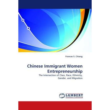 Chinese Immigrant Women Entrepreneurship, Fachbücher