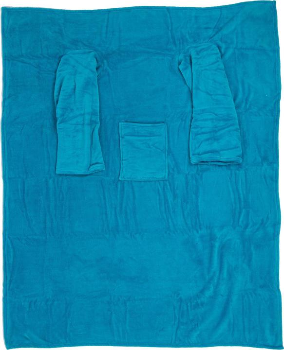 Produktbild Out of the blue Kuscheldecke mit Ärmeln & Tasche, 2er-Set (172 x 135 cm)