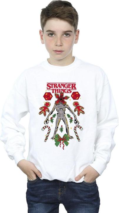 Produktbild Netflix Stranger Things Christmas Demogorgon Sweatshirt Jungen (152, 158)