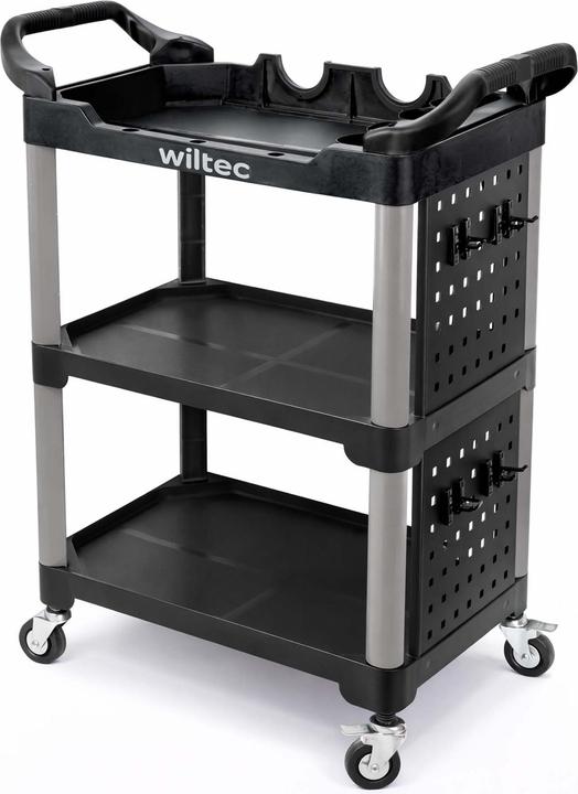 Wiltec 3-Ebenen Rollwagen Typ 02 Werkstattwagen Werkzeugwagen Transportwagen