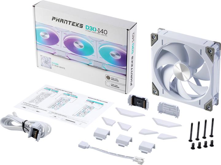 Image du produit Phanteks D30 Regular Airflow D-RGB (140 mm, 1x)