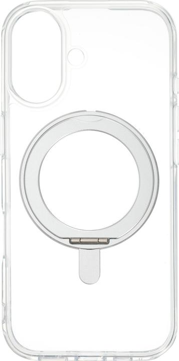 Actual product image FoneKit Premium Kickstand MagSafe Compatible Case with Stand, iPhone 16, Clear (Apple iPhone 16)