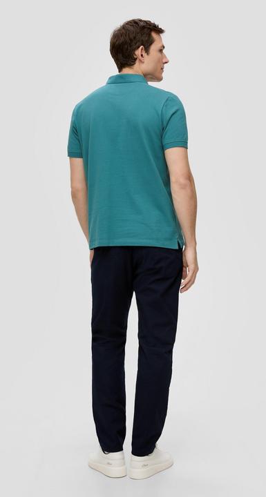 Produktbild S.Oliver Polo-Shirt Poloshirt aus Baumwollpiqué (S)