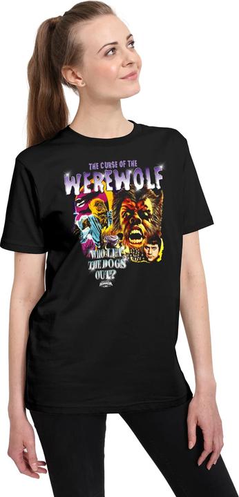 Actual product image Horror Line Unisex Adult Who Let The Dogs Out T-Shirt (XXL)