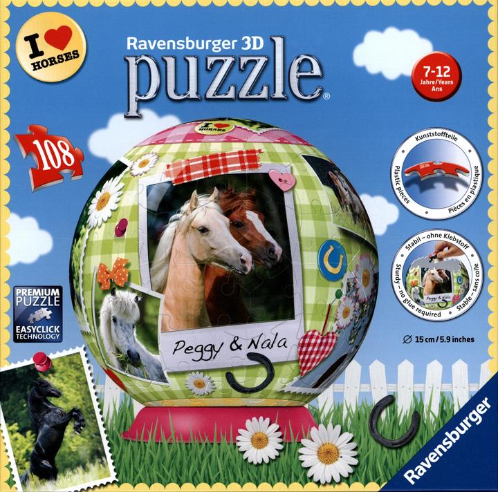 Image du produit Ravensburger Tous mes chevaux préférés Ball (108 pièces)