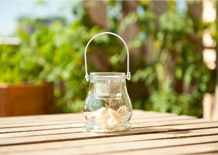 Actual product image Casativo Lantern with dried flowers (1 x)