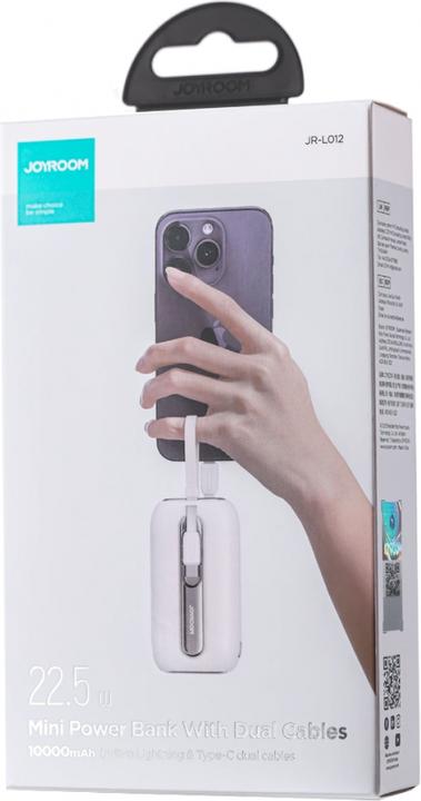 Produktbild Joyroom Colorful Series (10000 mAh, 22.50 W, 37 Wh)