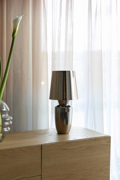 Productafbeelding Zuiver Table Lamp Classy Shiny Silver (E27)