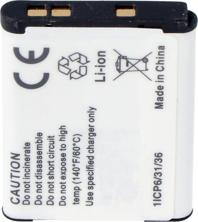 Produktbild AccuCell Akku passend für EN-EL19, COOLPIX S2500, S3100, S4100