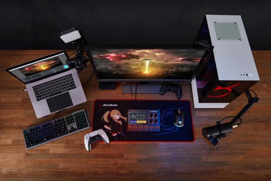 Productafbeelding AVerMedia zub live streamer nexus audio mixer (Studio en live mixer)