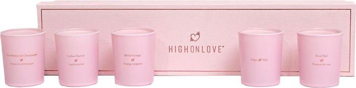 Actual product image High on Love mini sensual massage candles collection 5 x 35g