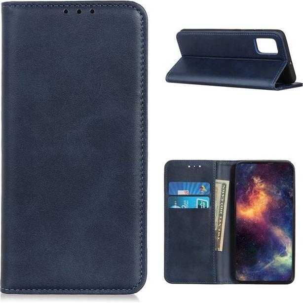 Thumbnail - MU Classic Classic V Leder Bookcover Series (OnePlus 9), Smartphone Hülle, Blau