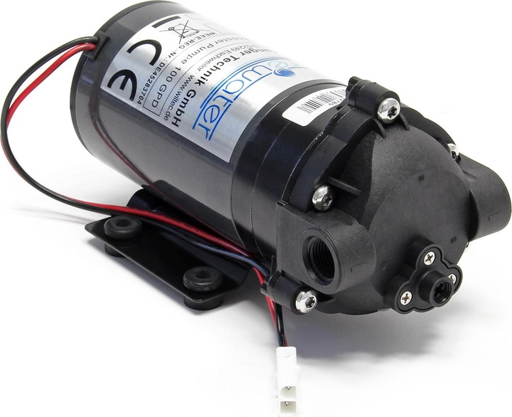 Produktbild Naturewater Druckerhöhungspumpe 100 GPD (350 l) Booster Pumpe 35W Umkehrosmose (Boosterpumpe)