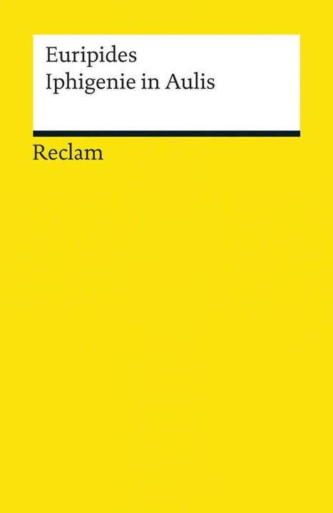 Produktbild Iphigenie in Aulis (Deutsch, Euripides, 2014)