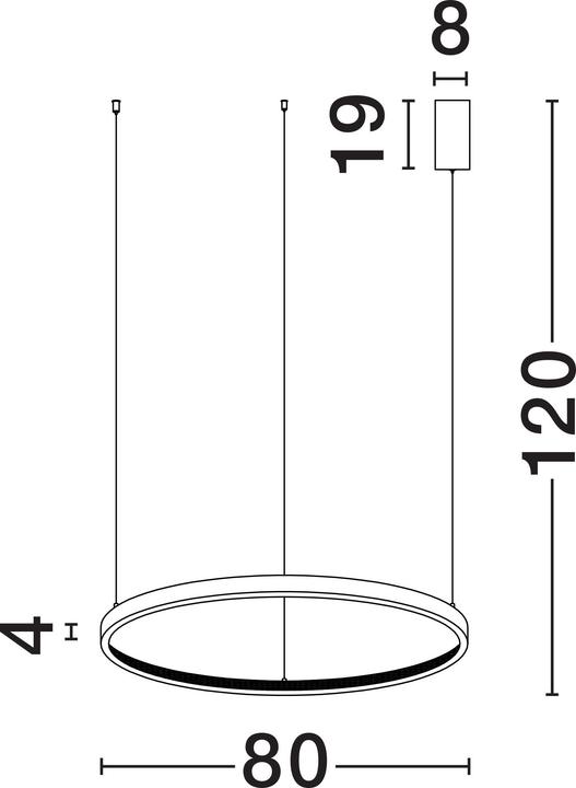 Image du produit Nova Luce Preston LED Lampe à suspendre