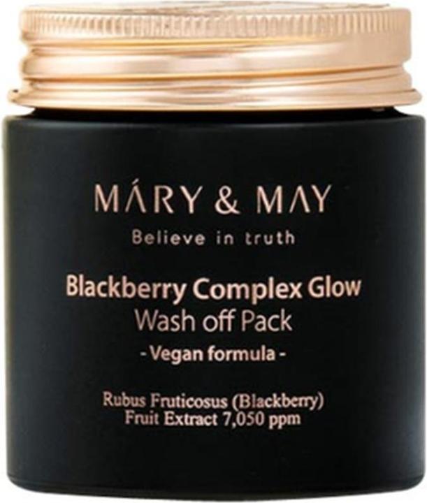 Produktbild Mary&May MARY & MAY Blackberry Complex Glow Abwaschpackung, 125 g