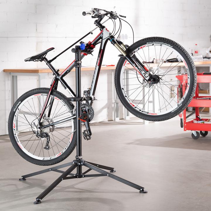 Actual product image tectake Bicycle mounting stand