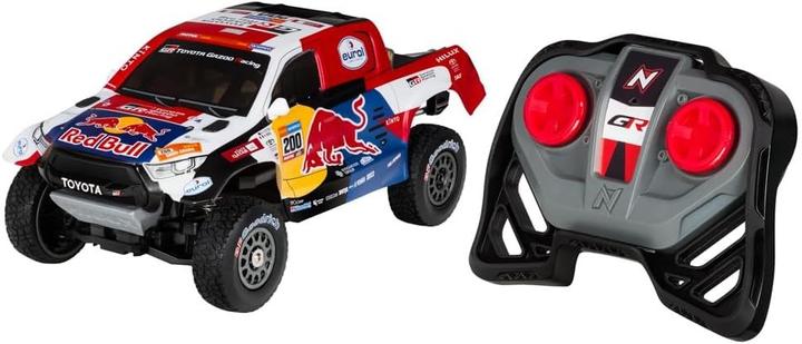 Image du produit Nikko 10561 Pro Truck Toyota Gazoo Dakar, voiture télécommandée RC, design Red Bull, véhicule tout-terrain