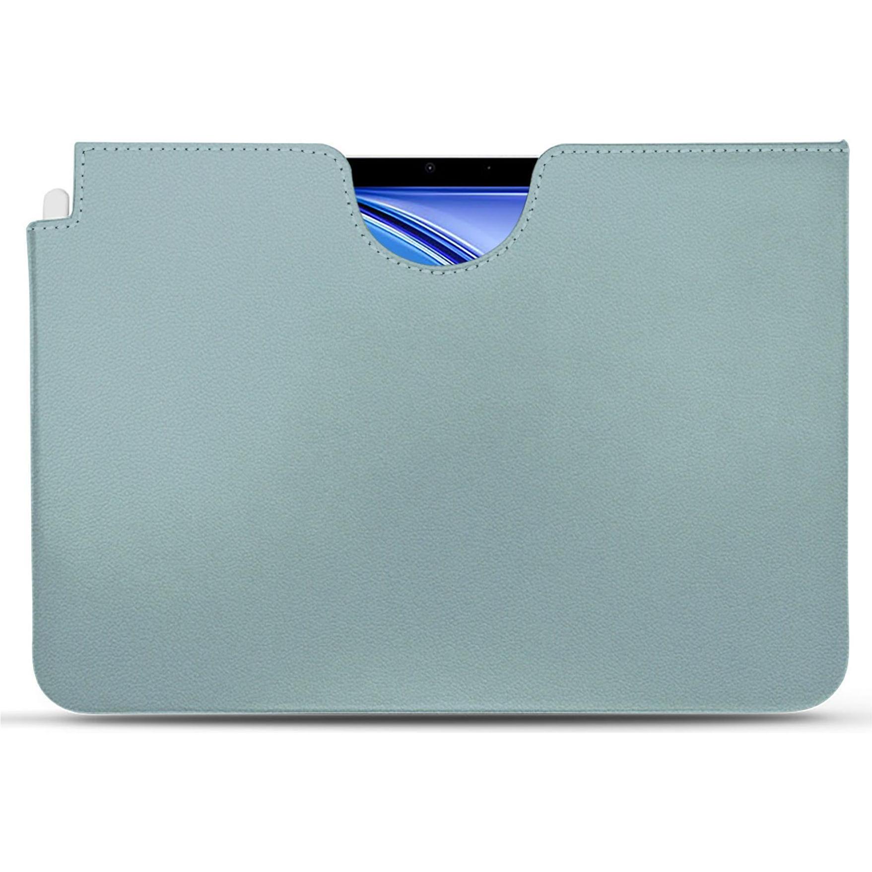Noreve Lederschutzhülle (iPad Air 2020 (4. Gen), iPad Air 2022 (5. Gen)), Tablet Hülle, Blau
