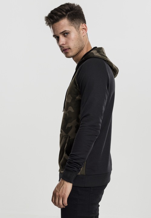 Produktbild Urban Classics Camo Contrast Raglan Hoody (M)