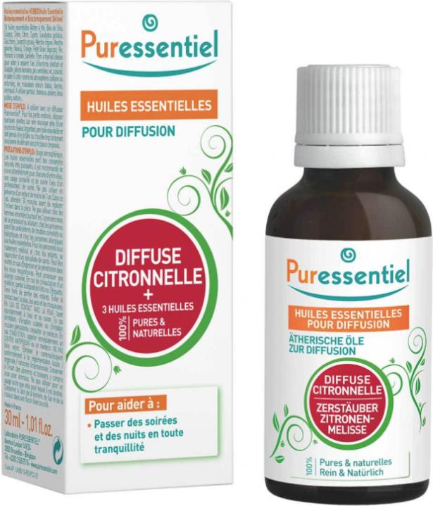 Productafbeelding Puressentiel Diffuser Citronella Etherische Oliën voor Diffusie