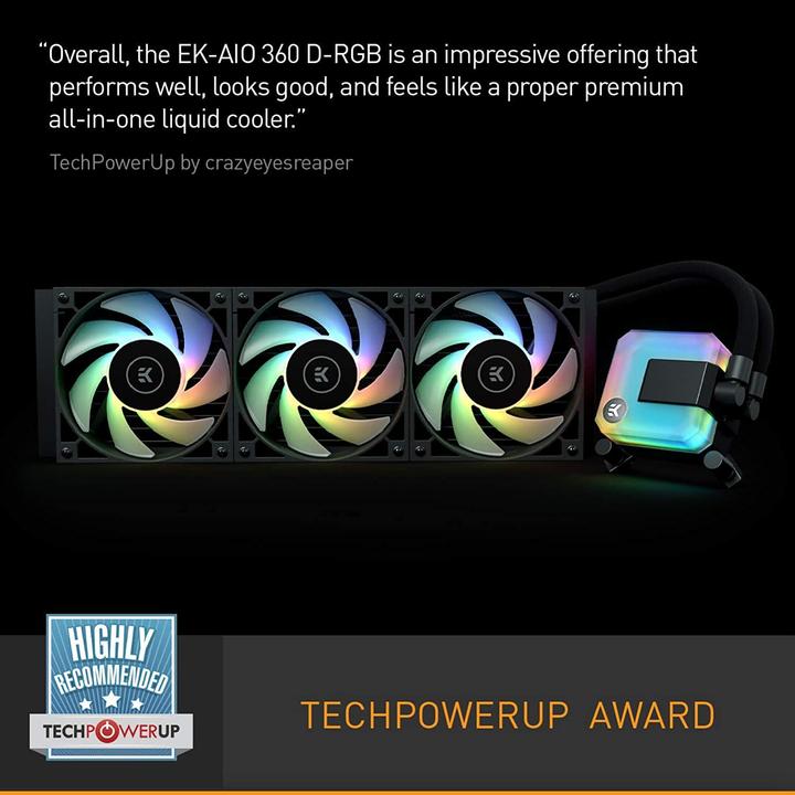 Produktbild EKWB EK-AIO 360 D-RGB Komplett-Wasserkühlung
