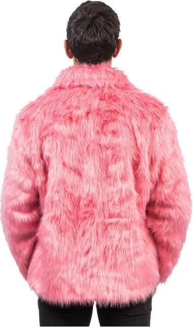 Actual product image Chaks Jacke - Kunstfell: Rosa (XL)