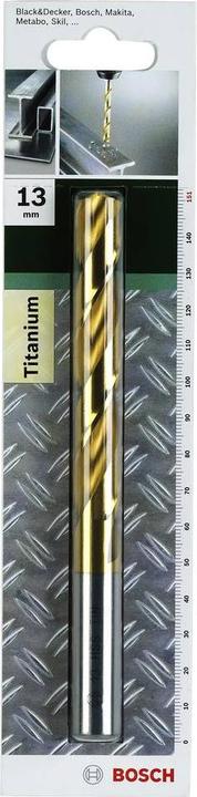 Actual product image Bosch Zubehör Metal drill HSS-TiN, DIN 338 D= 4.2 mm L= 75 mm (4.2 mm)