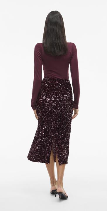 Produktbild Vila VIFAITH Pailletten Midirock (M)