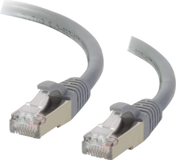 Actual product image C2G Cat6a Booted Shielded (SSTP) Network Patch Cable (S/FTP, CAT6a, 15 m)