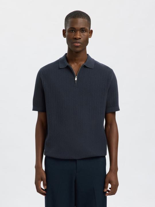 Image du produit Selected Zip-up Polo shirt (S)